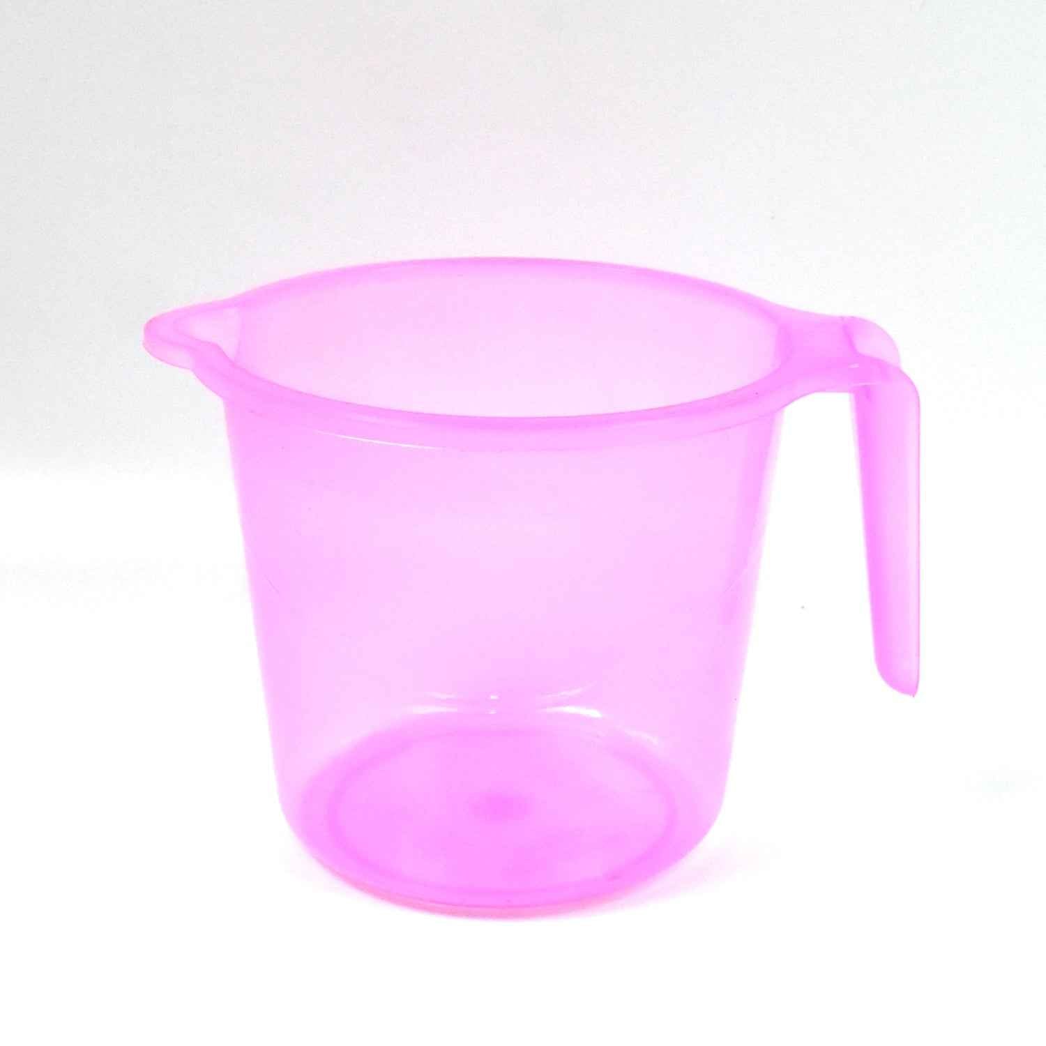 Bath Water Mug – 1200ml Transparent Plastic for Bathroom | Bathora