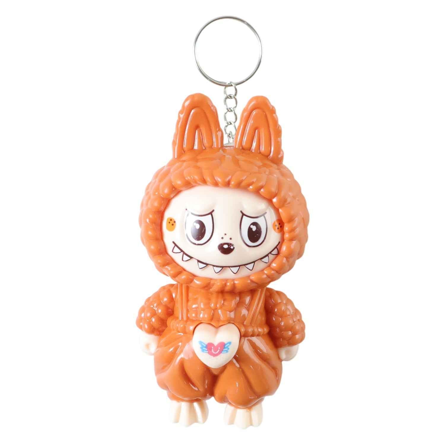 Face Changing Cartoon Keychain Toy – 3 Fun Expressions