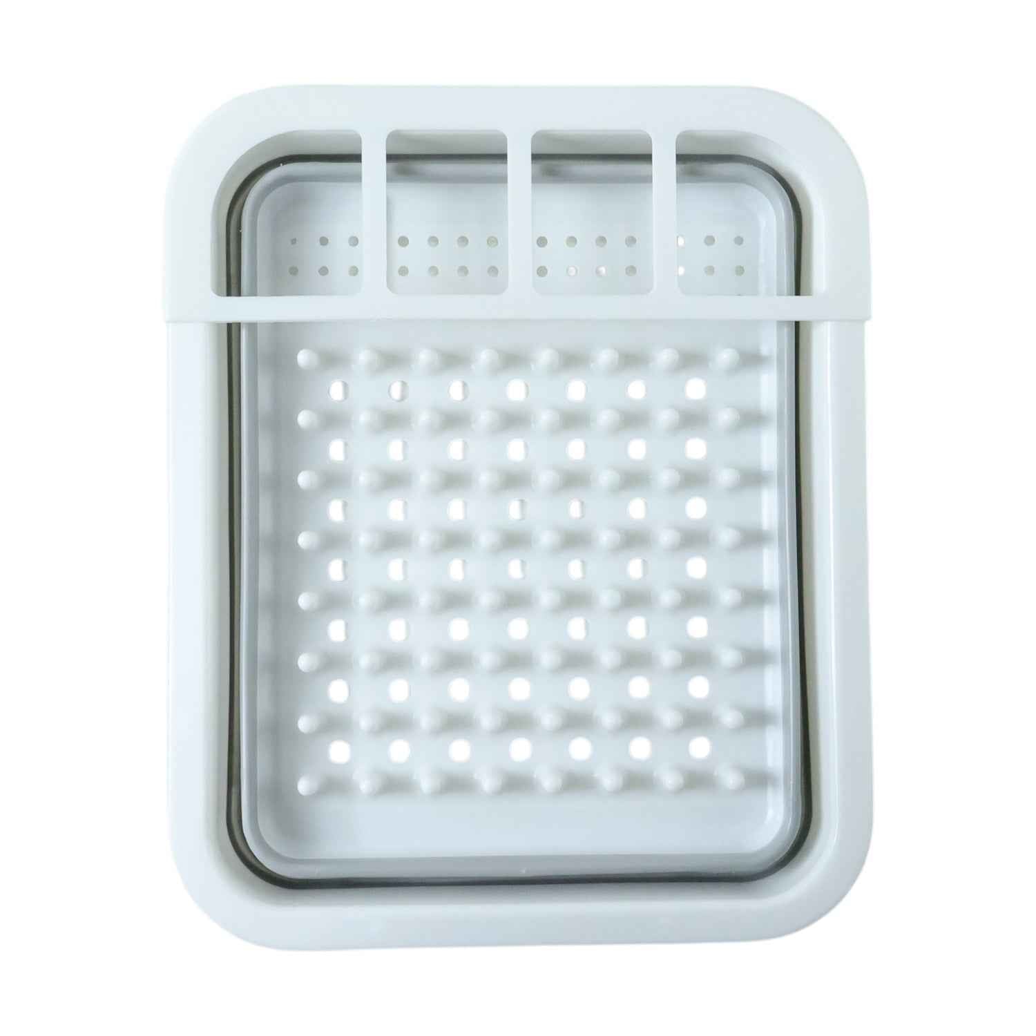 Foldable Plastic Dish Drying Rack – Space-saving & Portable Organizer