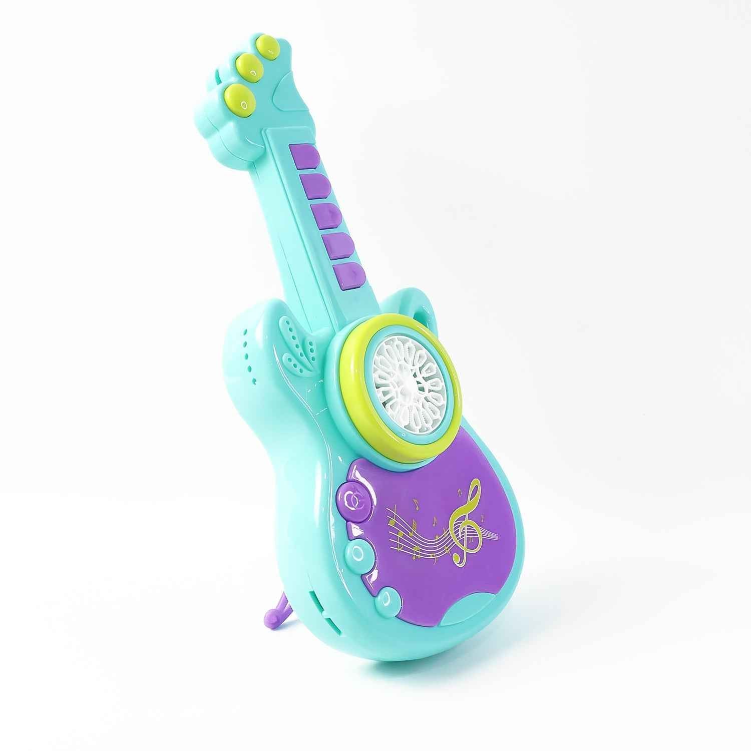Electric Guitar Bubble Machine – Automatic Fun for Kids