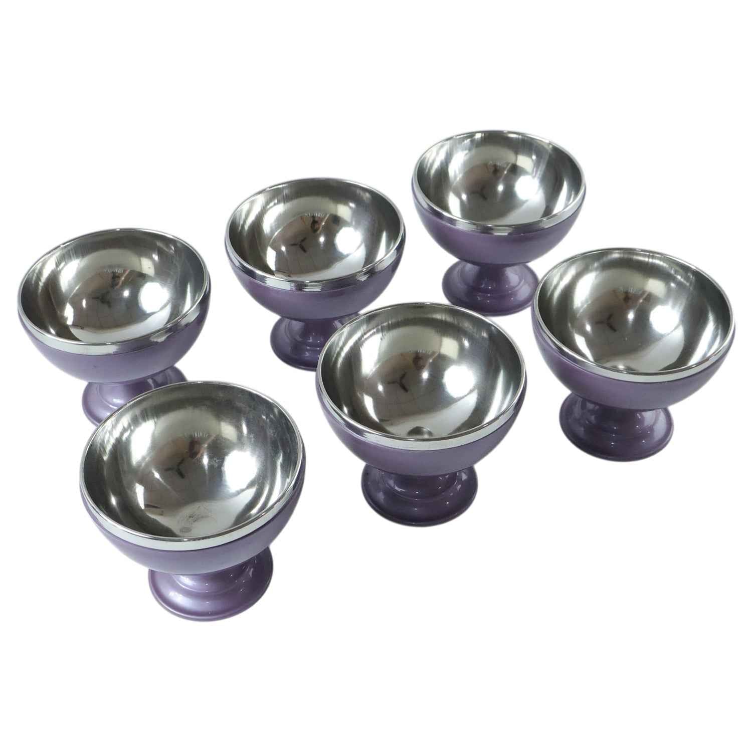 Stainless Steel Dessert Bowl Set – Elegant & Durable Serving Cups