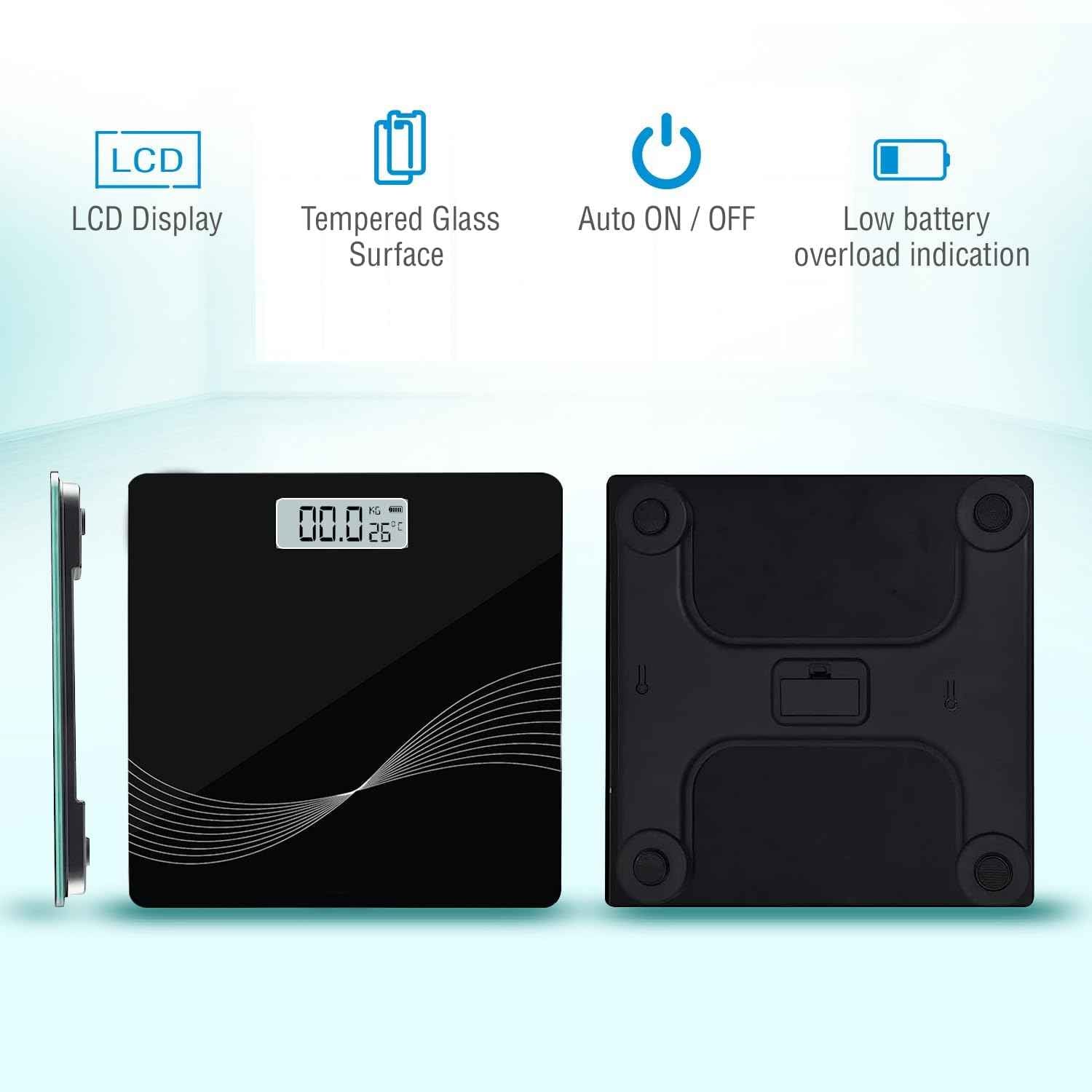 Digital Personal Weight Scale – Slim & High-Precision for Accurate Tracking