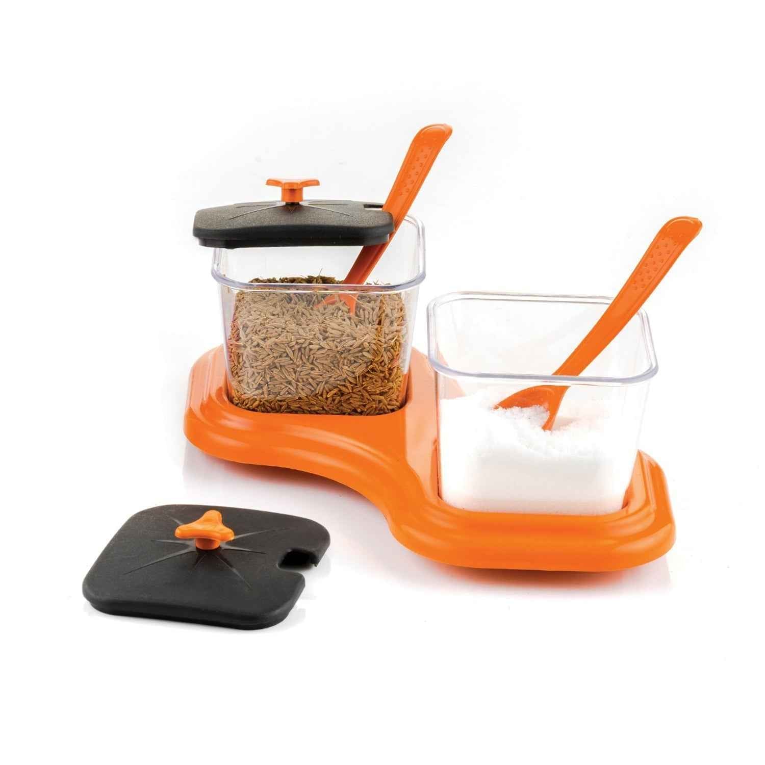 Dining Table Stand – 2-Pc Pickle Jar & Spice Tray | Tidy Table