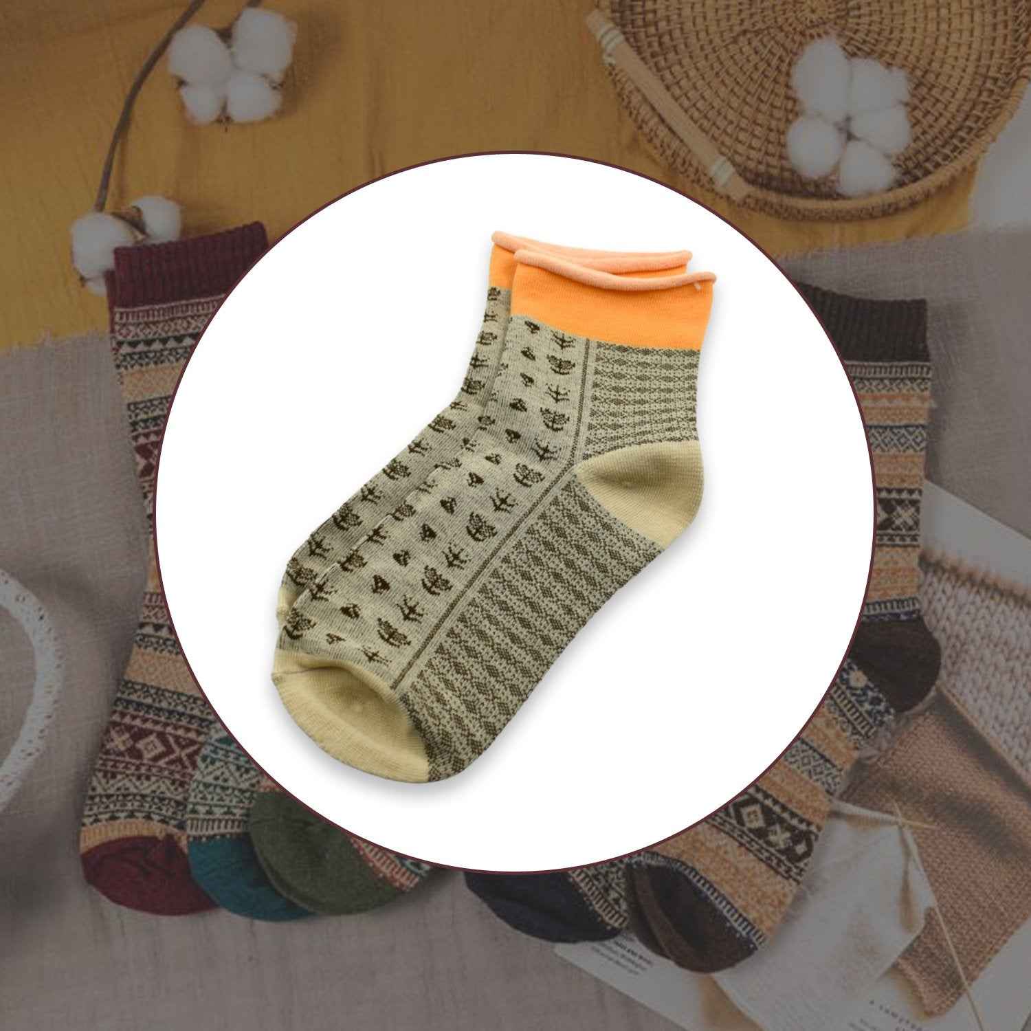 Women's Ankle Socks – Soft Cotton, Breathable & Skin-Friendly | PillowTrek