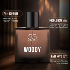 Woody Eau De Parfum – Long-Lasting Unisex Premium Fragrance 50 ML
