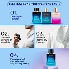 Men's Eau De Perfume – Refreshing Ocean Scent for Daily Wear