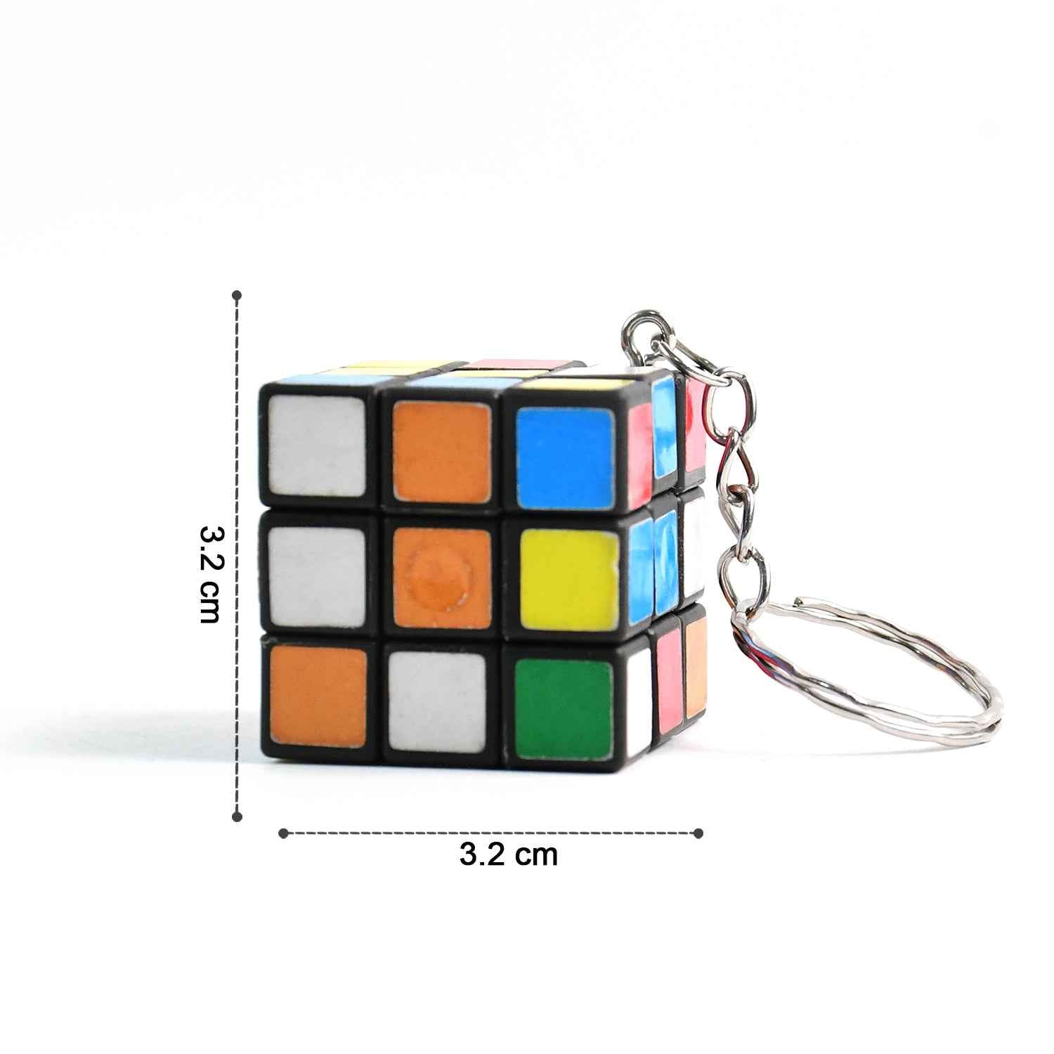Mini Magic Cube Puzzle – Brain Game Keychain | Boardoria