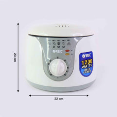 Electric Deep Fryer – 1200W Adjustable Temp for Crispy Snacks