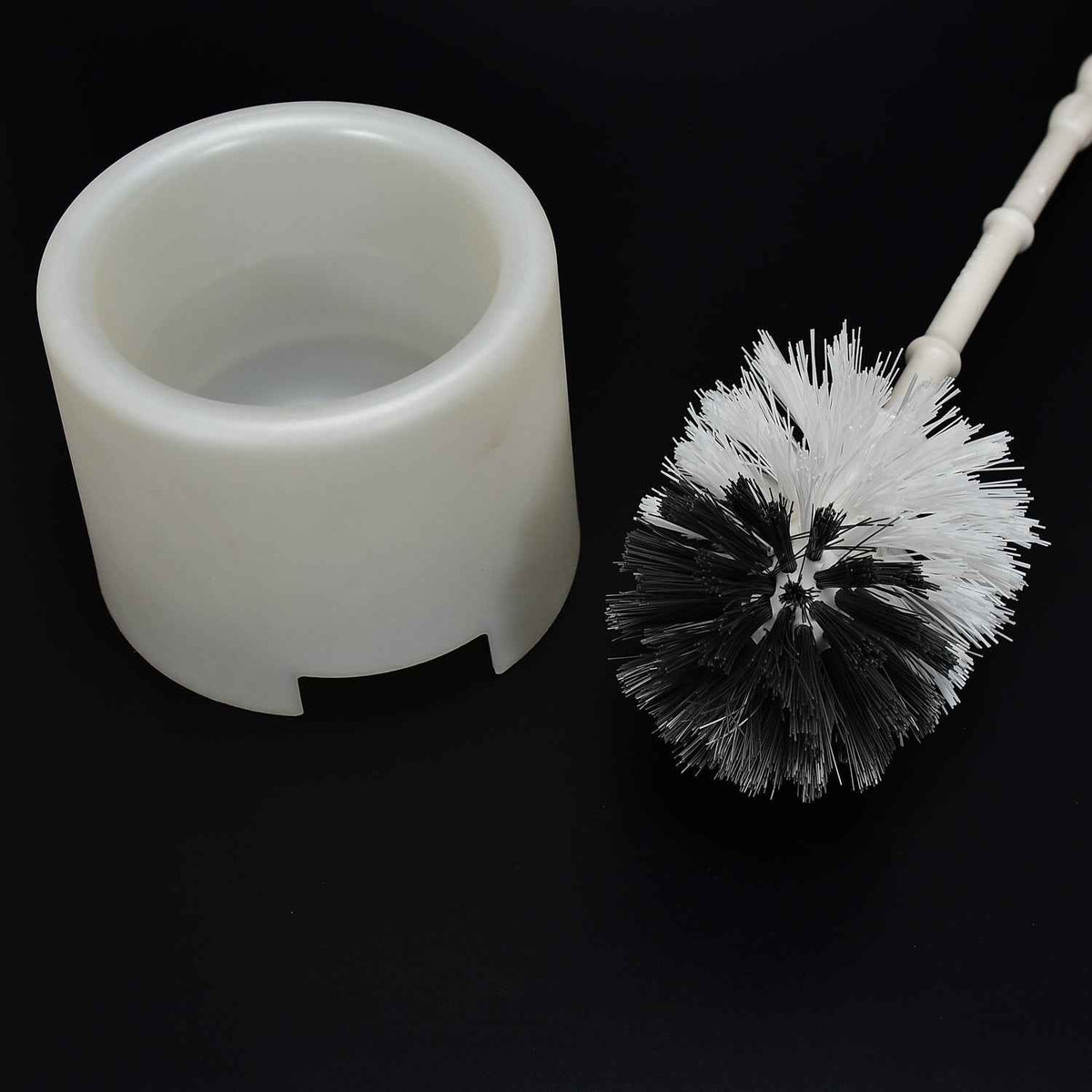 Toilet Cleaning Brush – Flexible Head & Potted Holder | Pro Clean