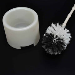 Toilet Cleaning Brush – Flexible Head & Potted Holder | Pro Clean