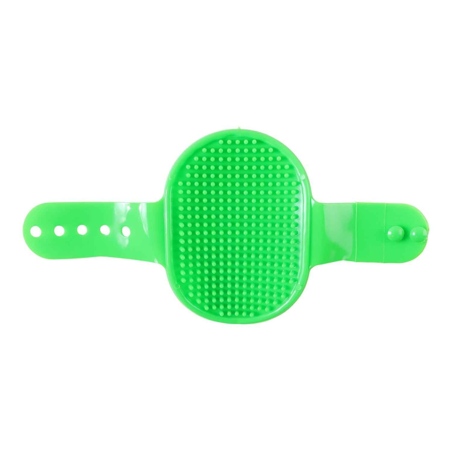 Pet Grooming Bath Brush – Soft Bristles with Adjustable Strap