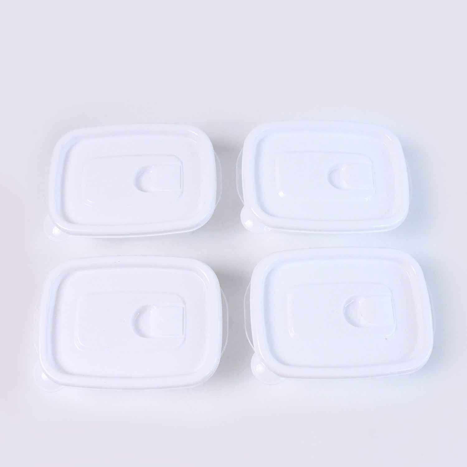 BPA-Free Food Storage Containers – Stackable 400ml Set of 4