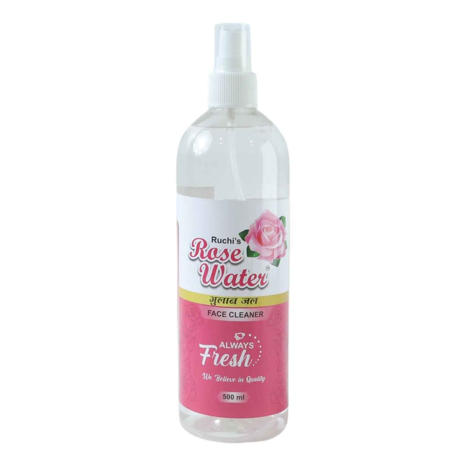 Rose Water Face Cleanser Spray – Hydrating & Refreshing Mist for Skin