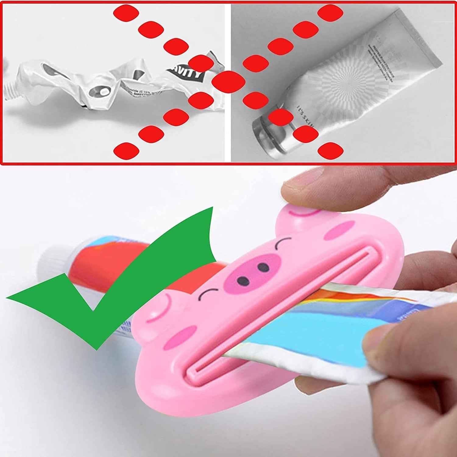 Animal Toothpaste Tube Squeezer Ð Easy and Eco-Friendly Dispensing