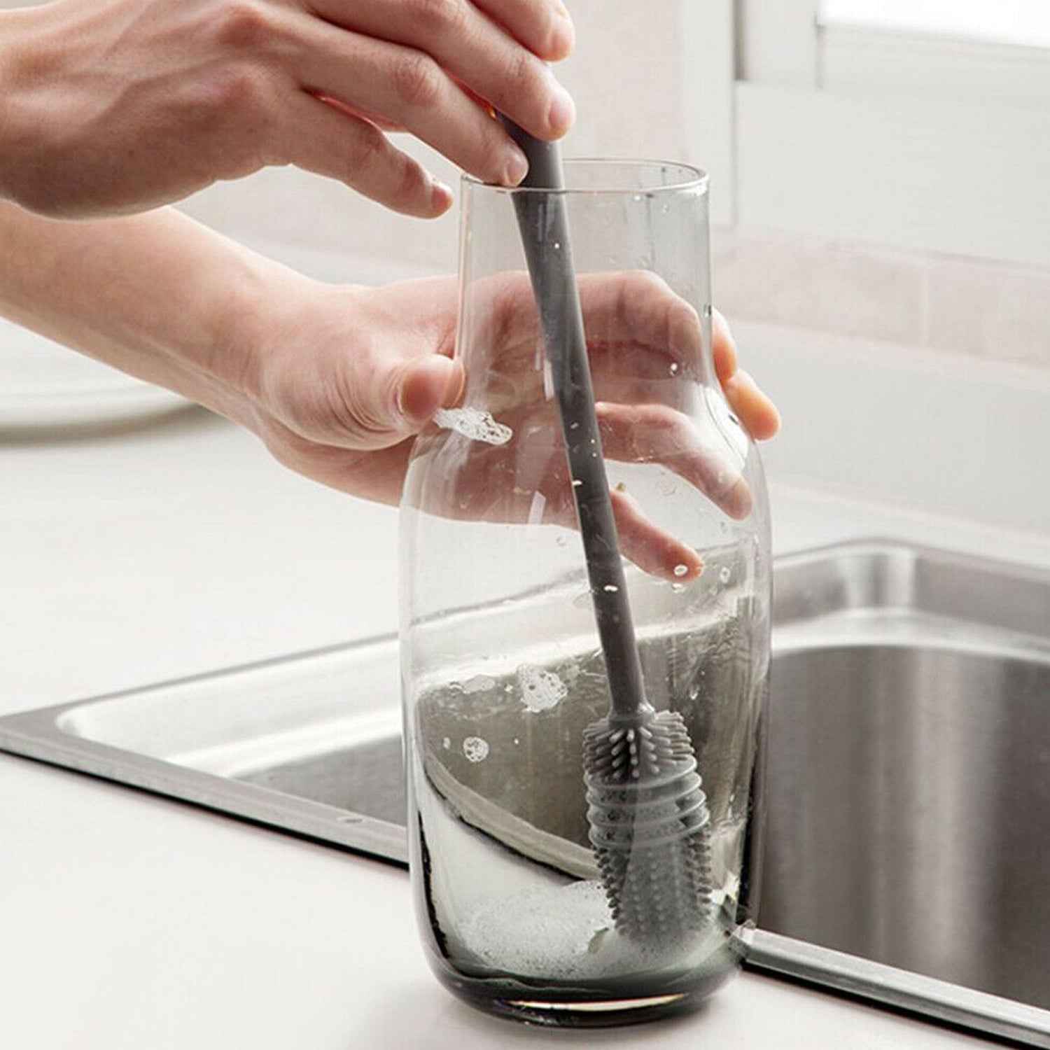 Bottle Cleaning Brush – Multipurpose Kitchen Tool | ToolMate Pro