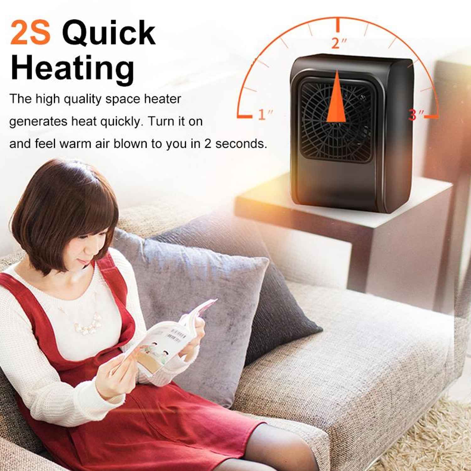 Room Heater – Portable 220V Electric Heater for Home | Airvanta