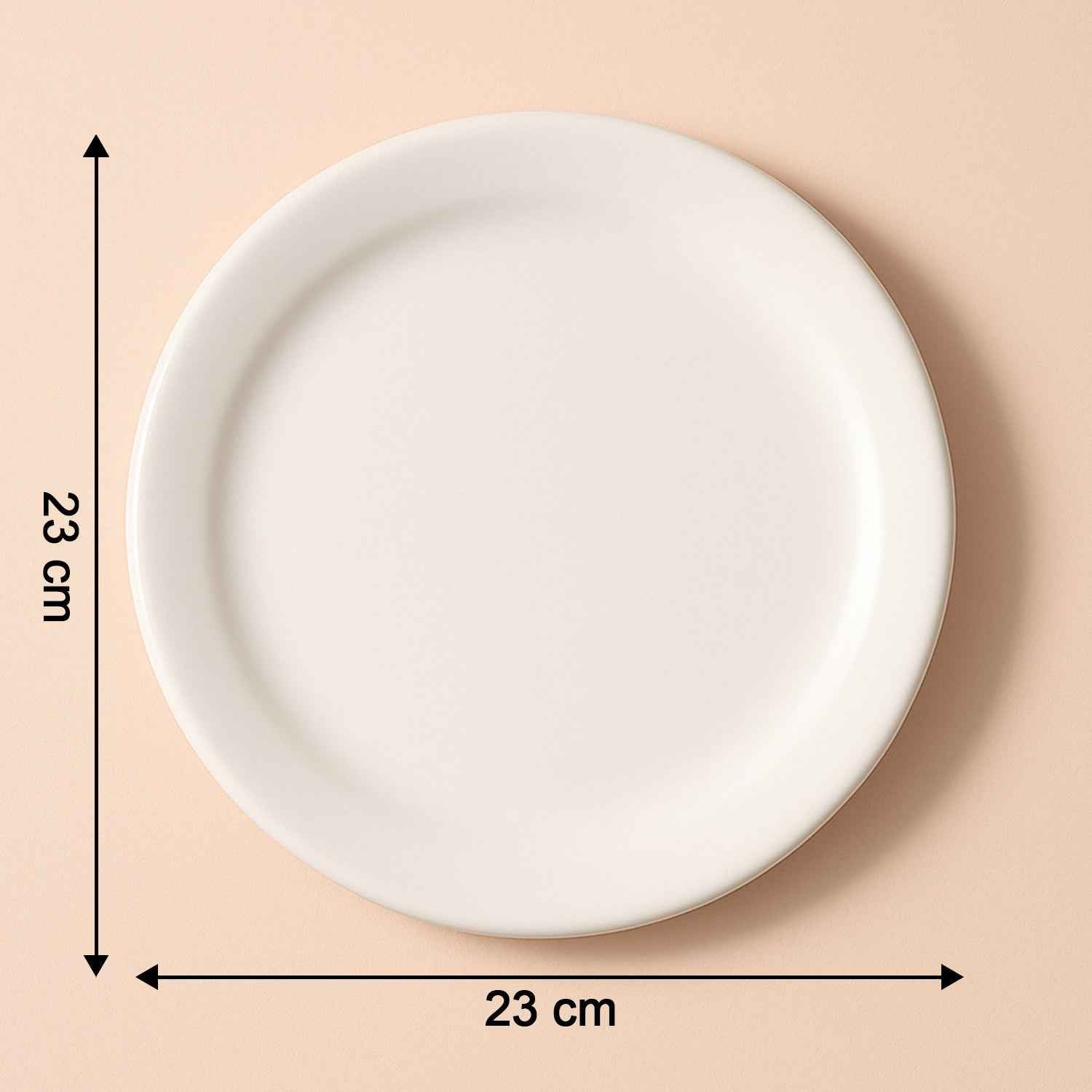 30 cm Round Dinner Plate – Durable & Heat-Resistant Serving Plate