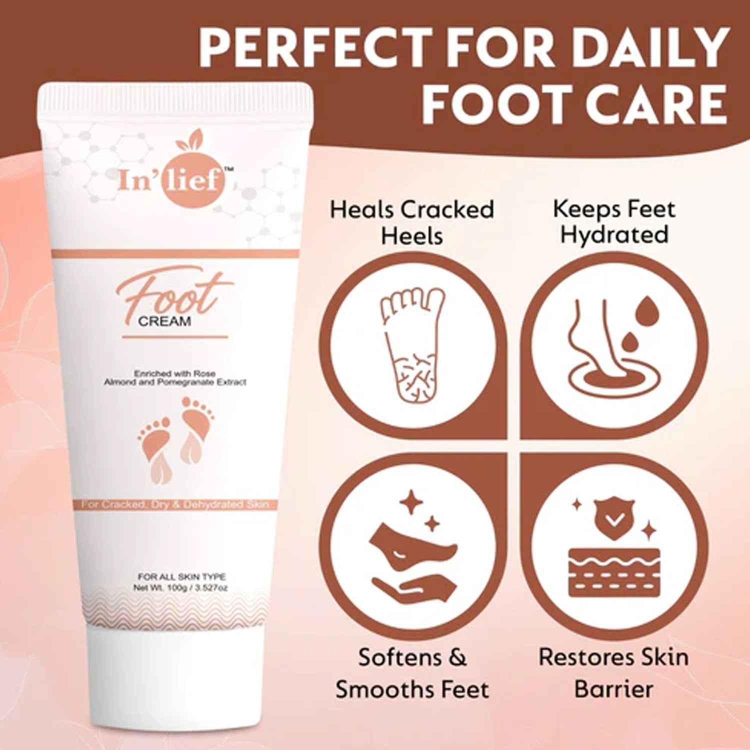Foot Care Cream – Deep Nourishing for Soft, Smooth Heels