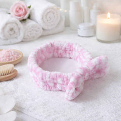 Soft Plush Spa Headband – Comfortable Stretchable Hair Band