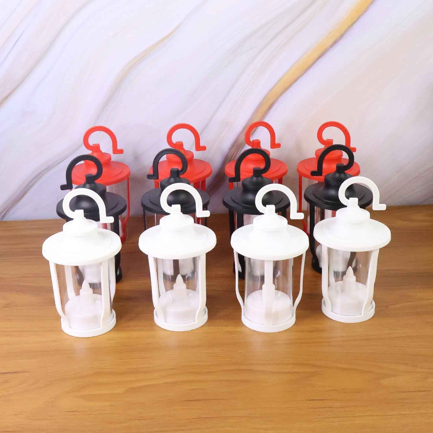Flameless LED Lantern Candles – Set of 12 Warm Glow Décor