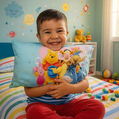 Kids Plush Pillow – Soft Cartoon Cushion 40x25 cm for Comfort