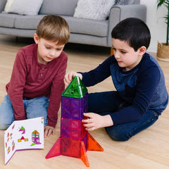 Magnetic Building Tiles Set – 26 Pieces for Creative STEM Play