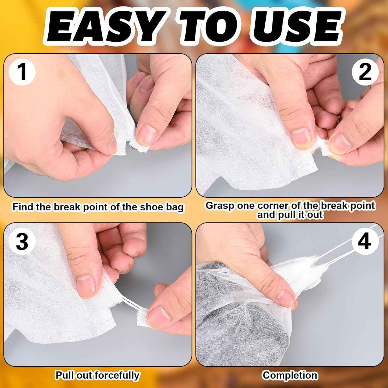 Non-Woven Shoe Storage Bag – Breathable & Dustproof Protection