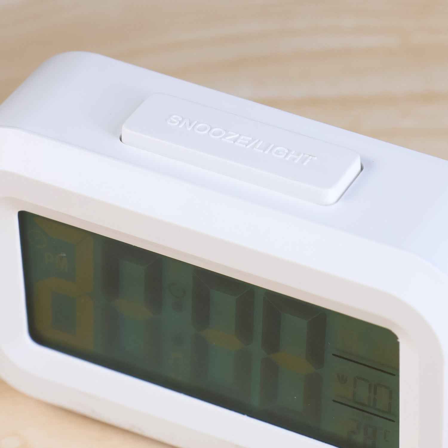 Digital LED Alarm Clock – Compact with Temperature & Night Light