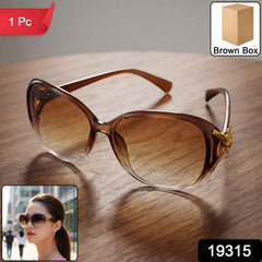 Oversized Sunglasses for Women Ð Trendy Gradient Lenses & Gold Accents