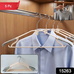 Plastic Clothes Hangers Set Ð Space-Saving & Non-Slip Design