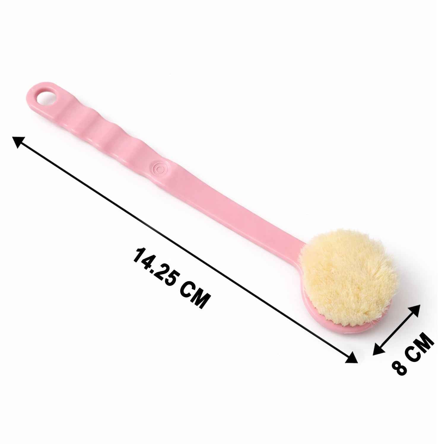 Back Scrubber – Long Handle & Soft Bristles | Velvet Wipe