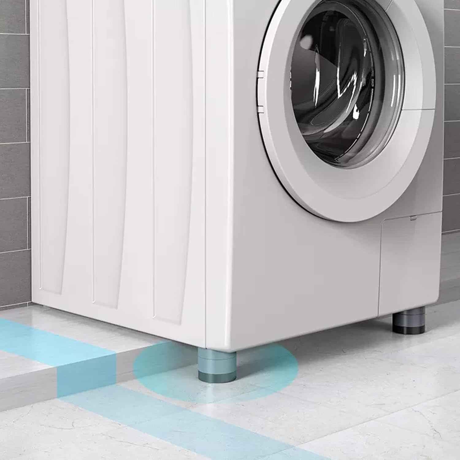 Washing Machine Support Pad – Adjustable Anti-Vibration Set |