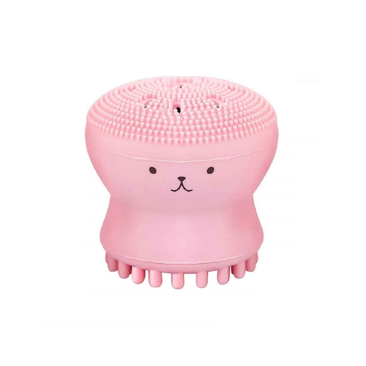 Silicone Facial Cleansing Brush – Octopus Shape & Gentle Massage | Velvet Wellness