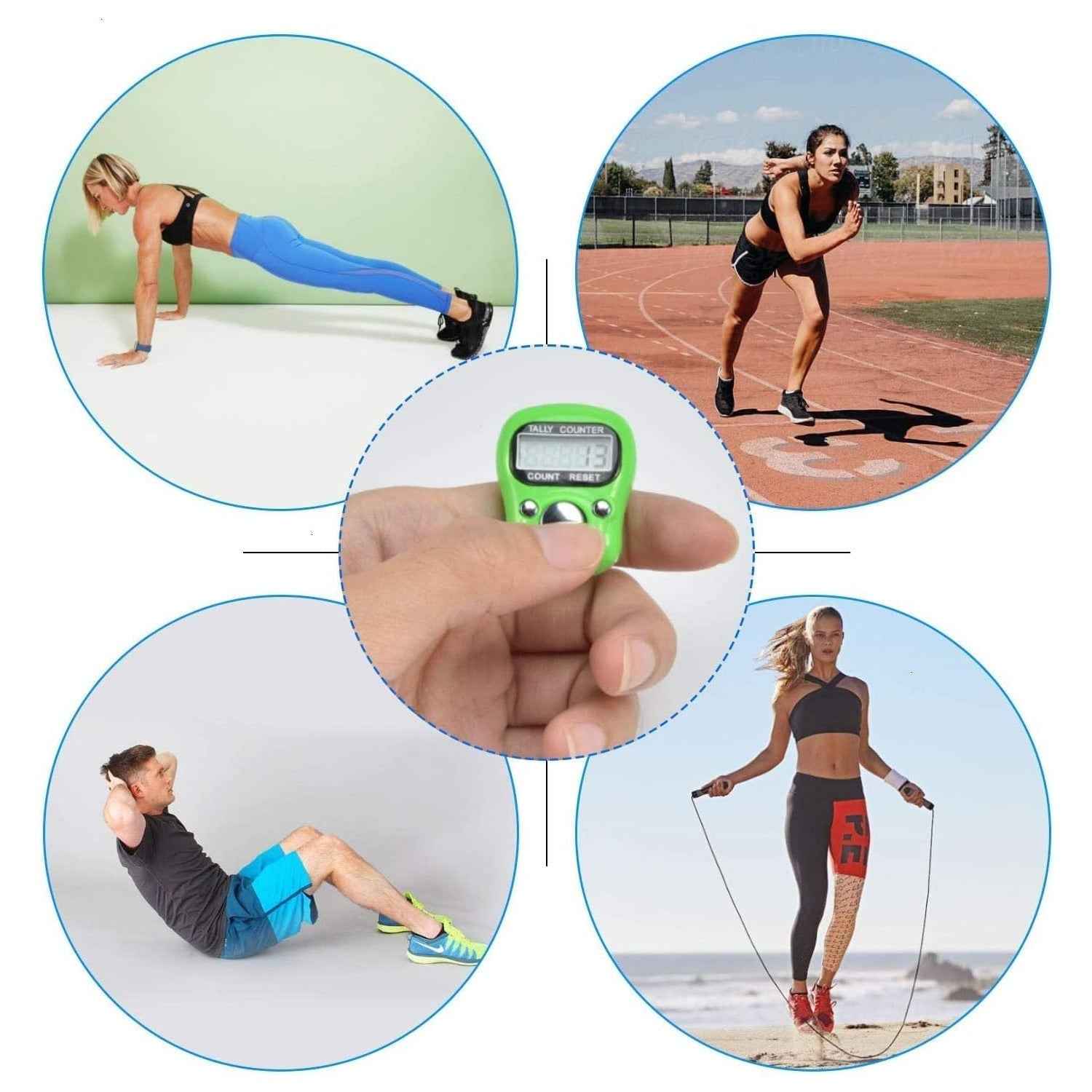 Digital Finger Counter – Portable with Light & Adjustable Strap | Blessed Trinkets