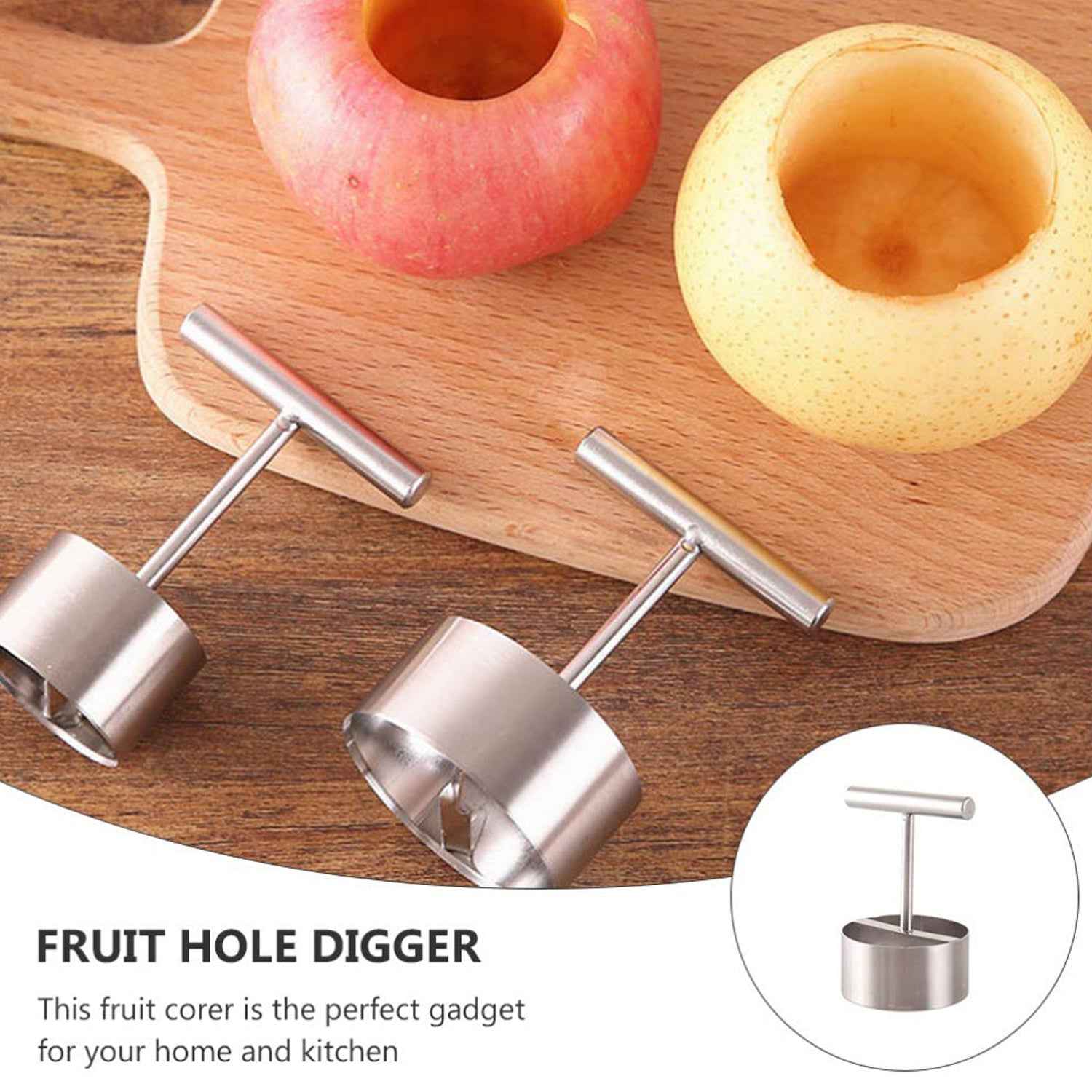 Fruit Corer – Stainless Steel Apple & Pear Tool | ToolMate Pro