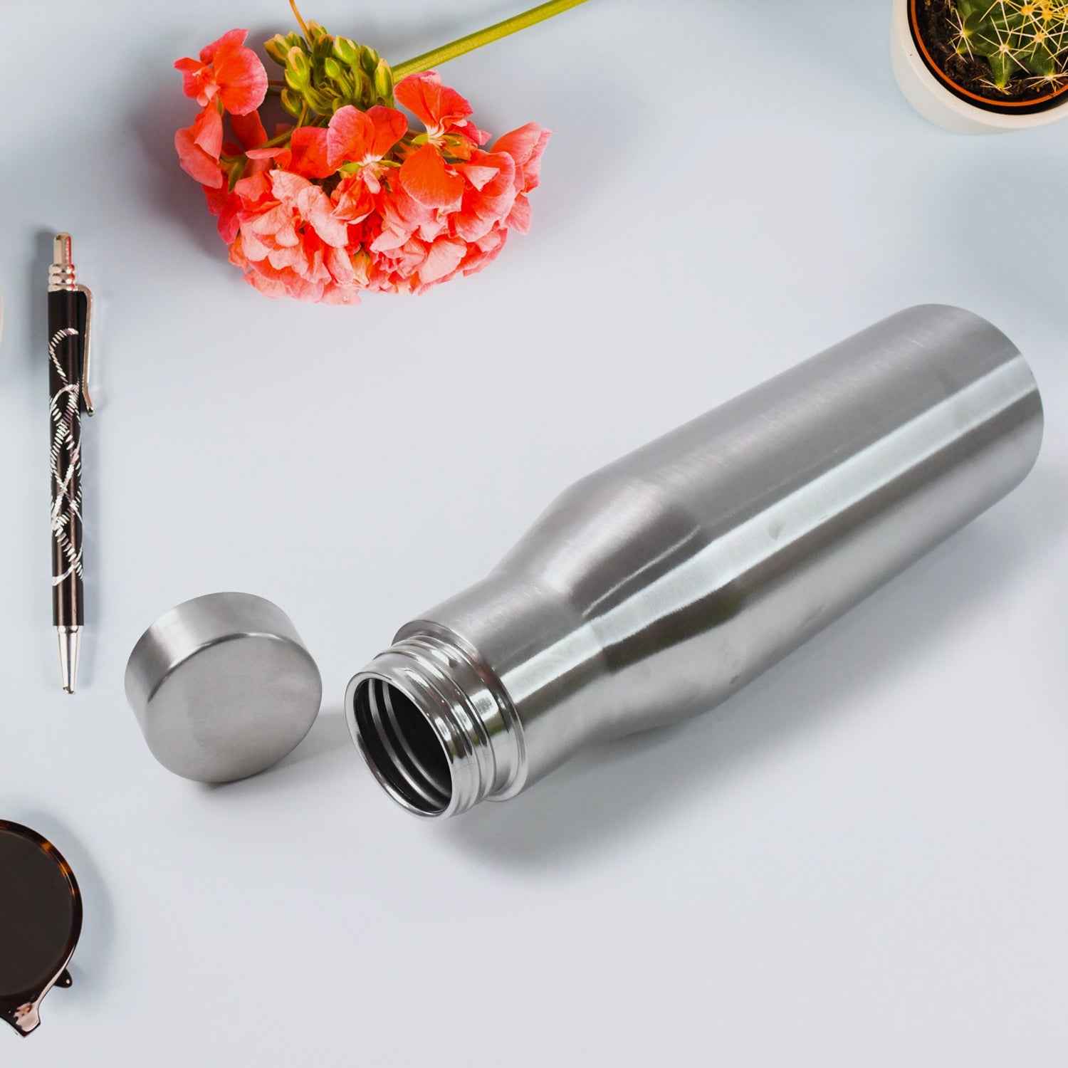 Stainless Steel Vacuum-Insulated Water Bottle – 1000ML Durable Hydration