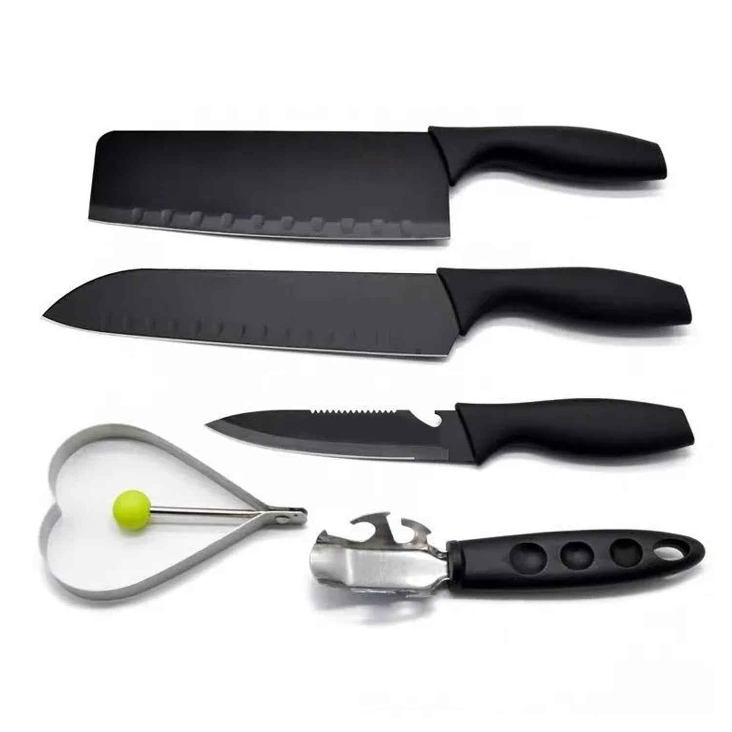Stainless Steel Kitchen Knife Set – 5-Piece Professional |
