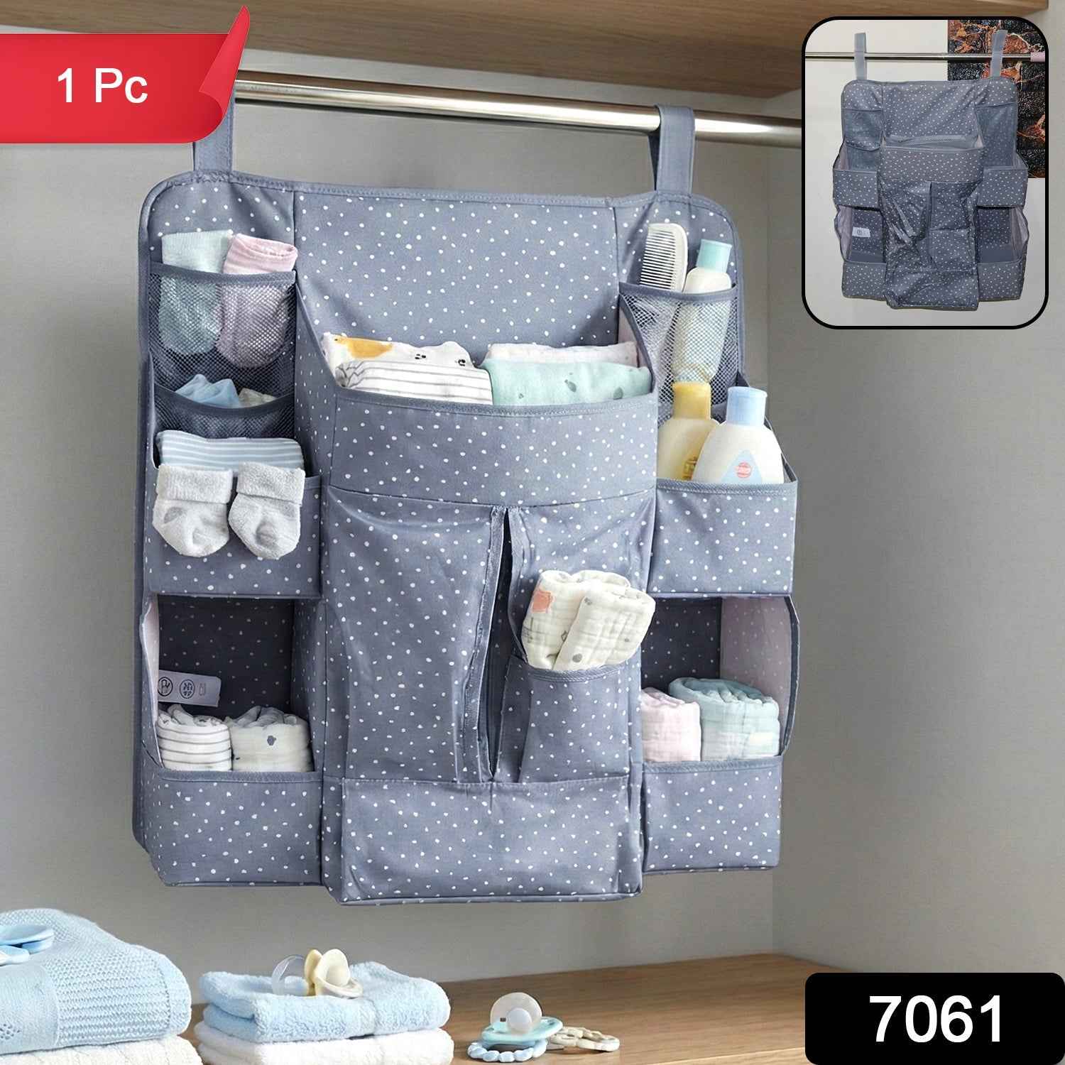 Baby Care Organizer – Multi-Pocket Hanging Nursery Storage