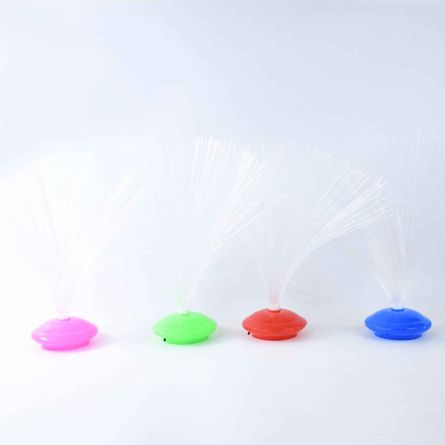 Fiber Optic LED Night Lamps Set – 12-Piece Color Changing Decor