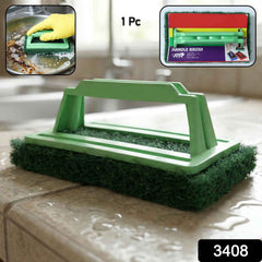 Tile Cleaning Scrubber Brush – Tough Stain Removal | Velvet Wipe