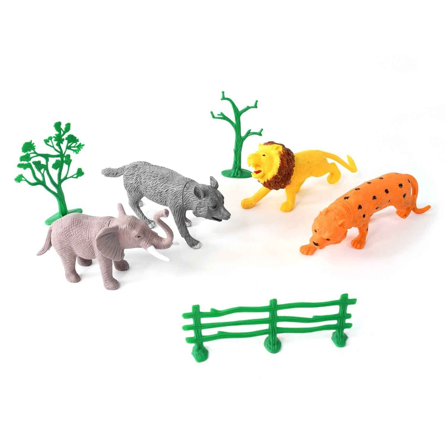 Wild Animal Toy Set for Kids – Educational Safari Play Pack