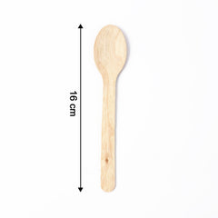 Eco-friendly wooden spoons serving hot and cold foods, showcasing versatility.
