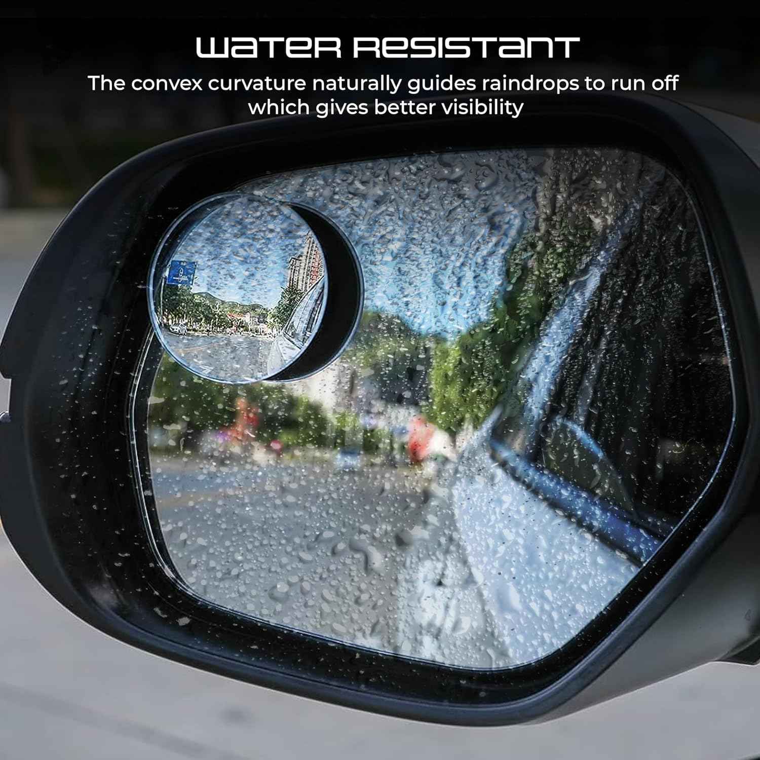 Car Blind Spot Mirror Ð Wide-Angle Safety Side Mirror for Cars