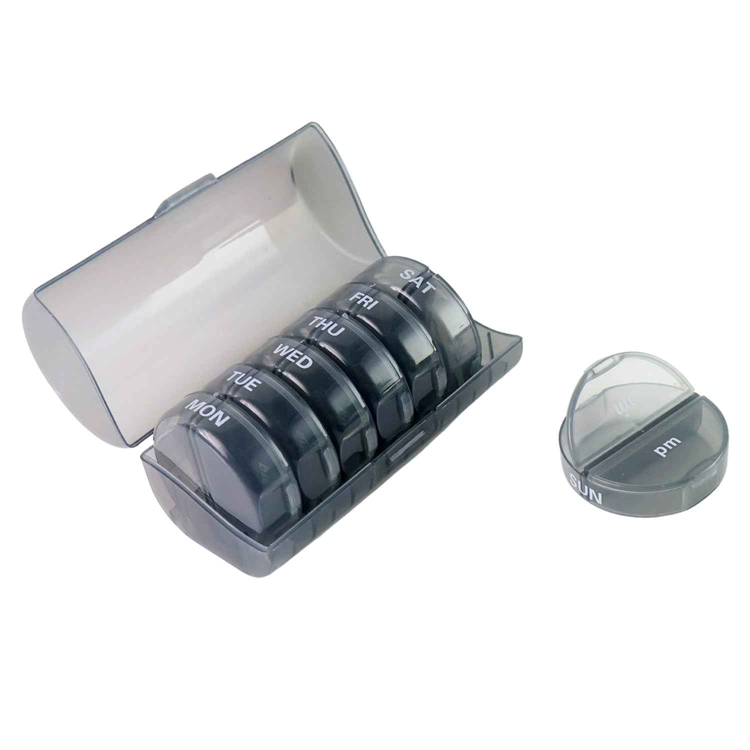 Weekly Pill Organizer – 7 Day AM/PM Medicine Box | FERVENT
