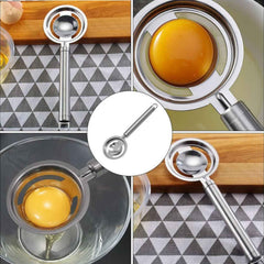 Egg Separator – Stainless Steel Yolk Filter | Vastate