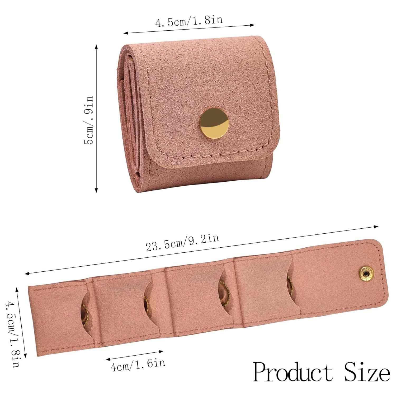 Jewellery Storage Pouch – Compact Foldable Travel Organizer