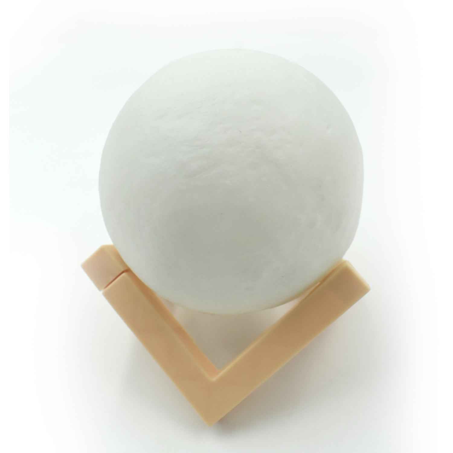 Rechargeable 3D Moon Lamp – Touch Control & Crystal Stand | PowerXpert