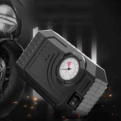 Portable Tire Inflator – 12V Air Compressor with Gauge | RaceVault