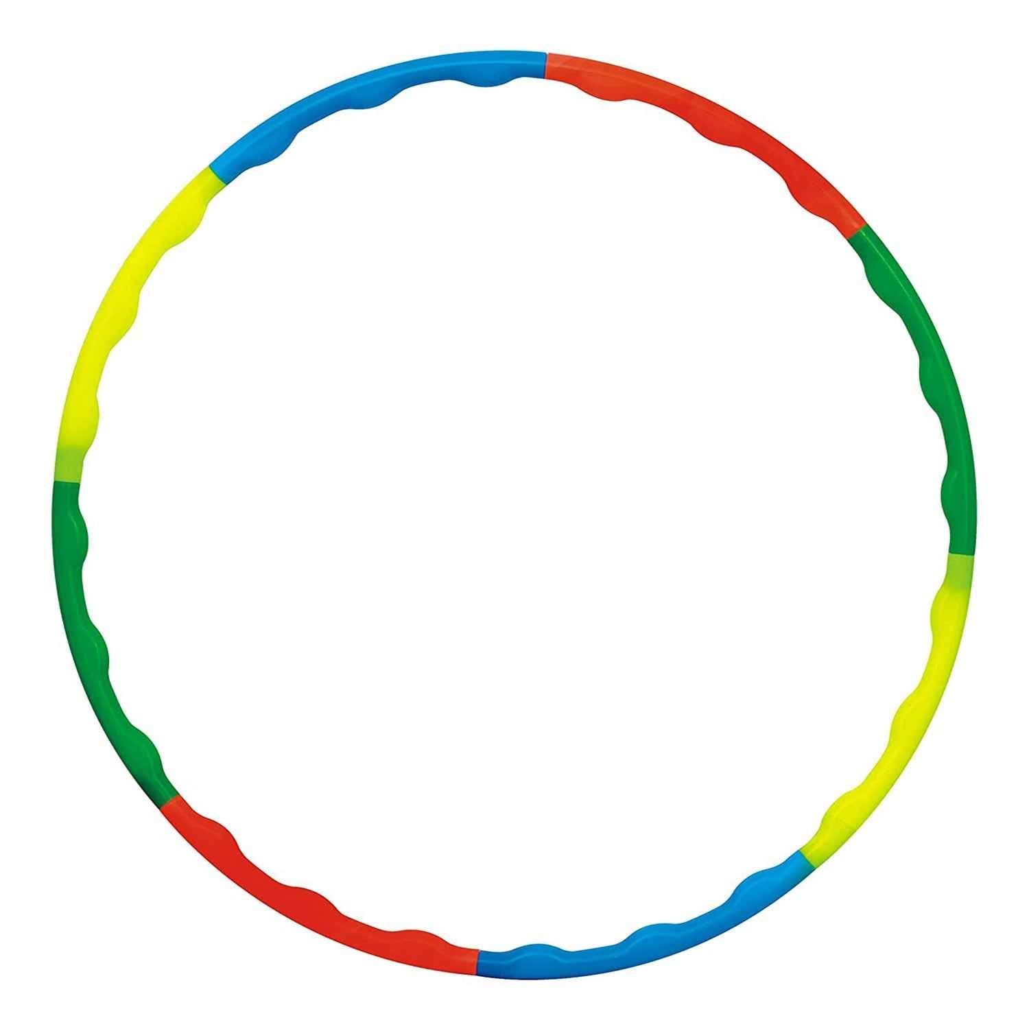Hula Hoop Exercise Ring – Interlocking, Adjustable Fitness | FitFuzion
