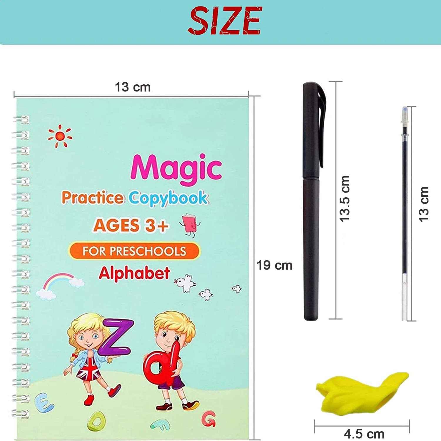 Magic Copybook for Kids – Reusable Handwriting Practice | Papezo